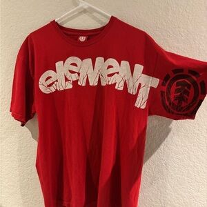 Element Bold Red Graphic Tee